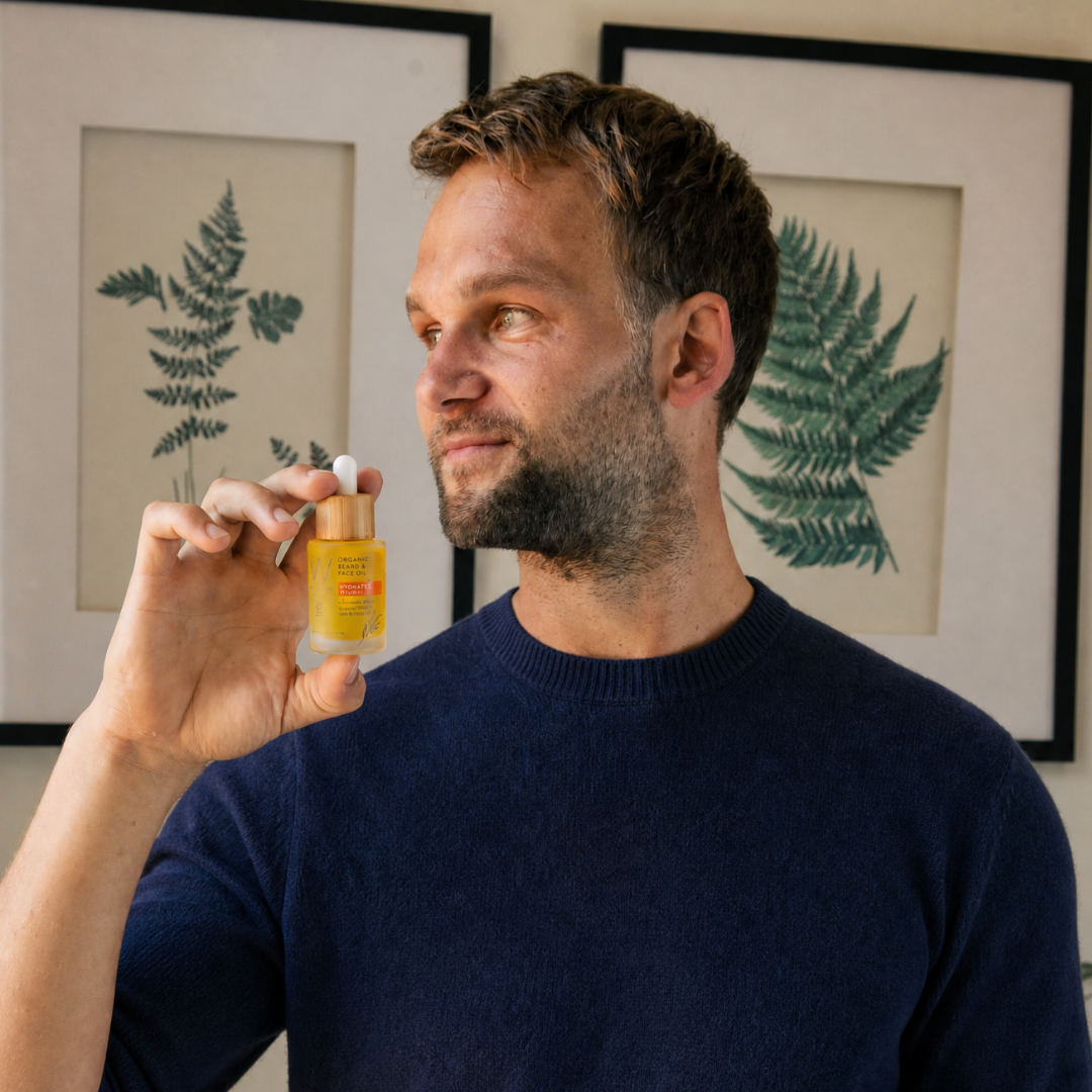 WINNER of BEST MEN'S GROOMING PRODUCT 2024: Organic Beard & Face Oil