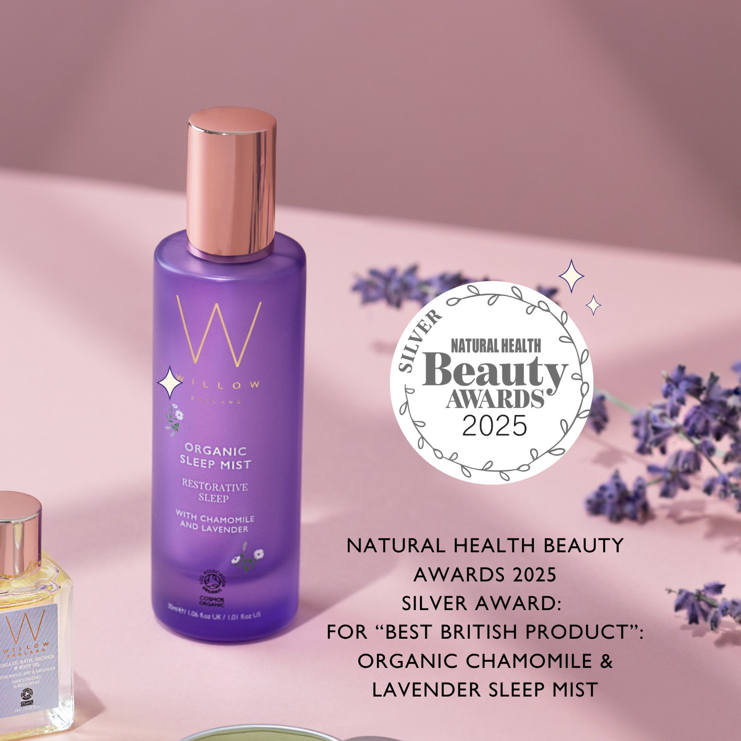 Organic Chamomile & Lavender Sleep Mist