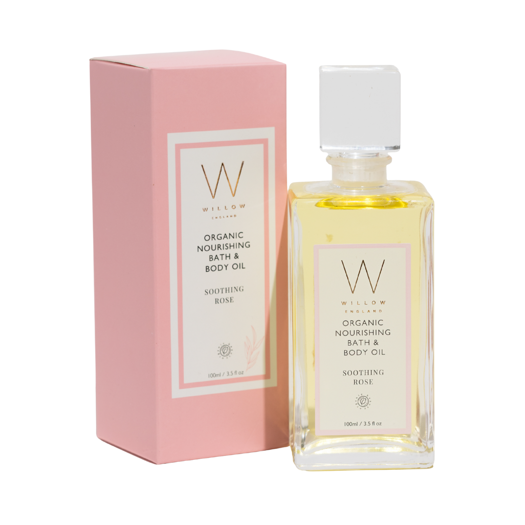 Soothing Organic Rose Body & Bath Oil