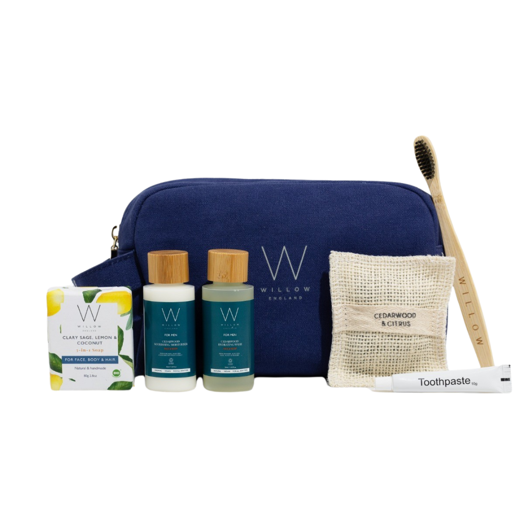 Mens Luxury Travel Wash Bag