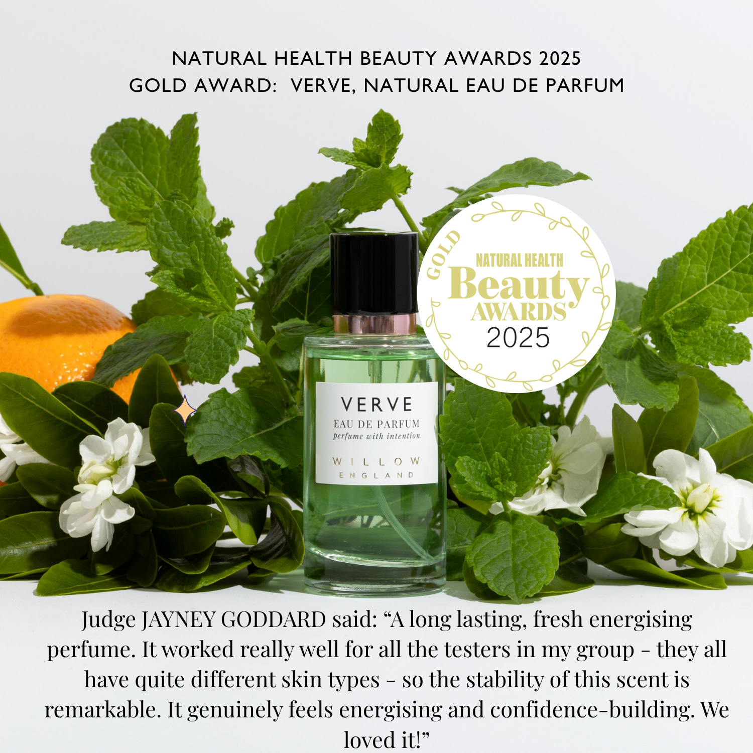 NEW Verve Perfume: Manifest Confidence & Energy