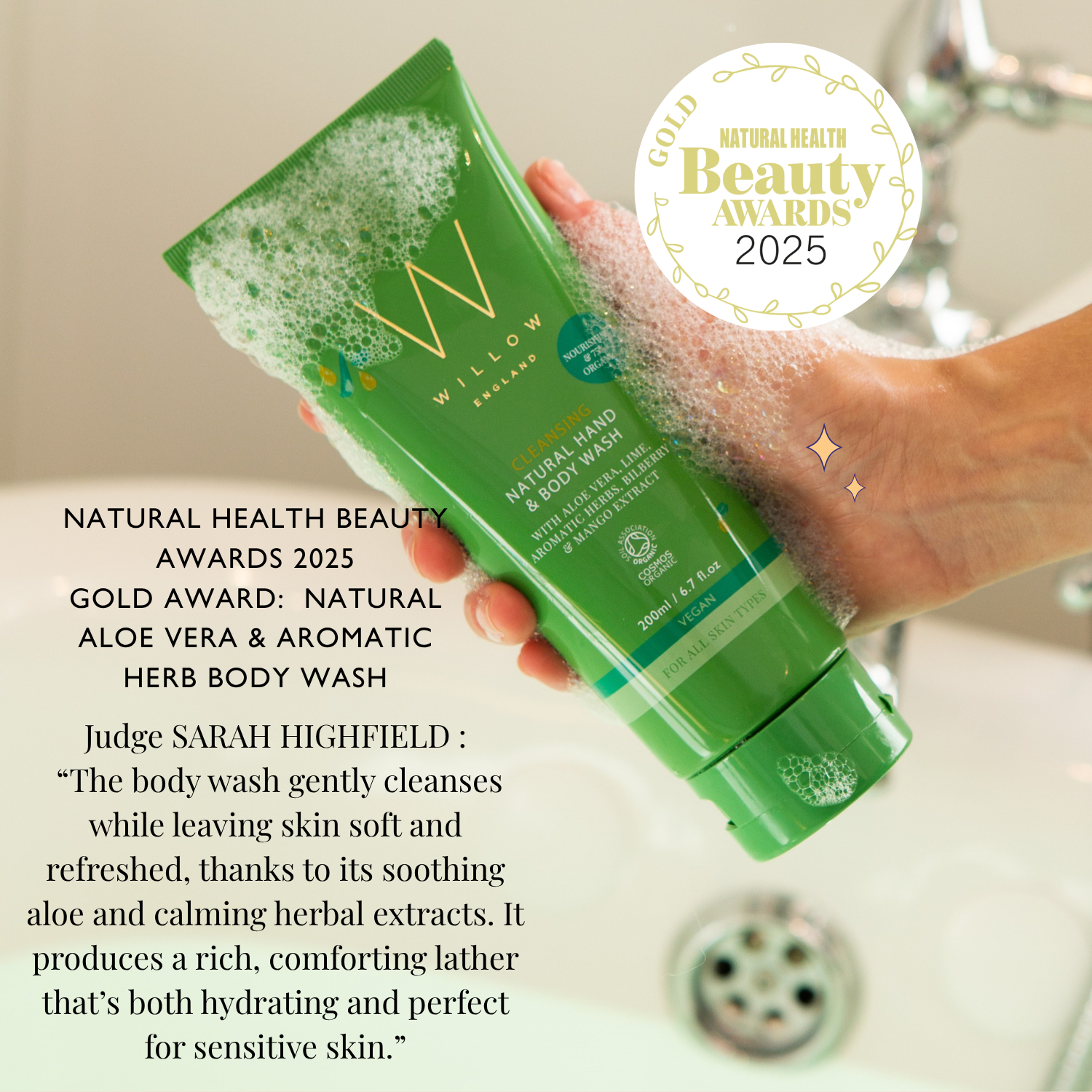Natural Aloe Vera & Aromatic Herb Body Wash