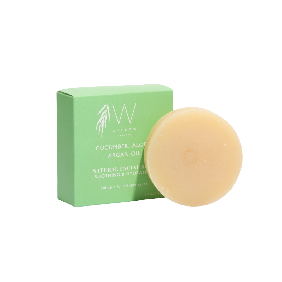 Cucumber, Aloe Vera & Argan Facial Soap