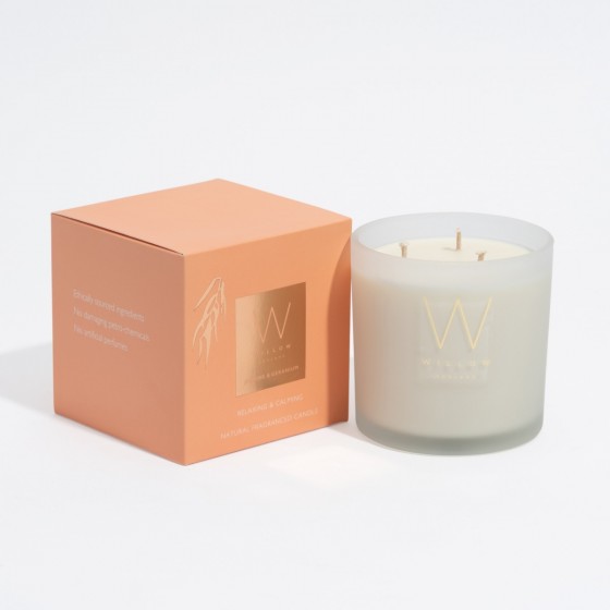 Dewy Jasmine & Geranium 3 Wick Candle