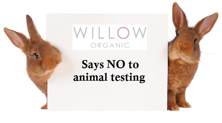 Willow says no to animal testing