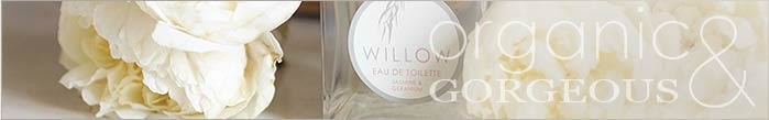 Organic beauty products from Willow